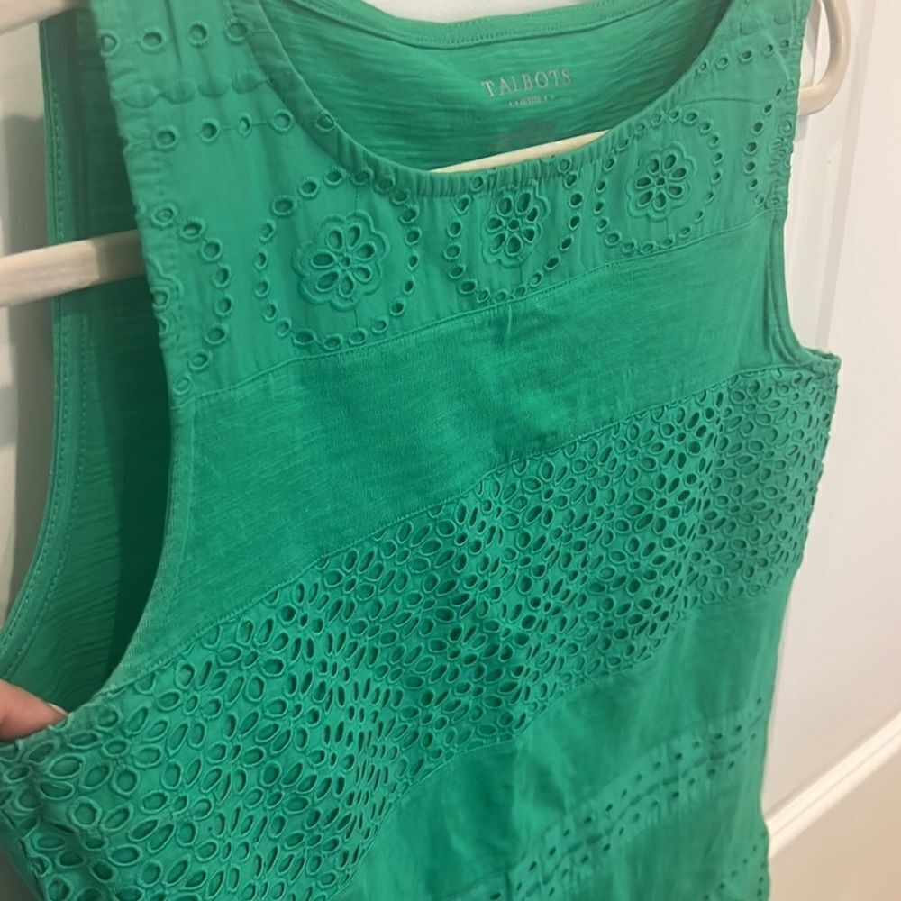 Talbots top, 100% cotton, Size S petite - Picture 6 of 7